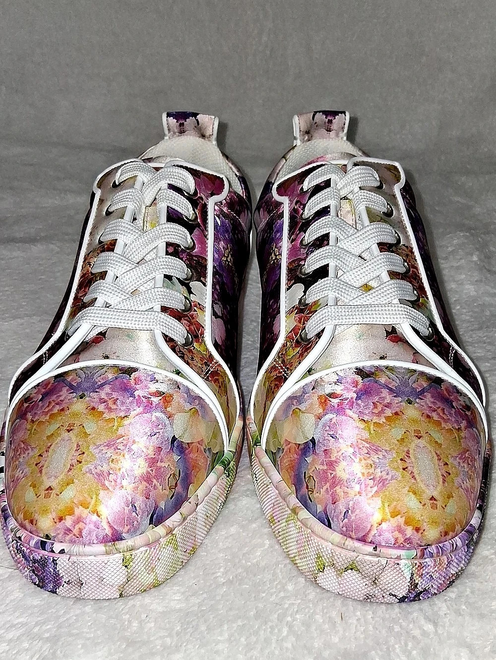 Christian Louboutin Floral Sneakers EU 44.5 Like New